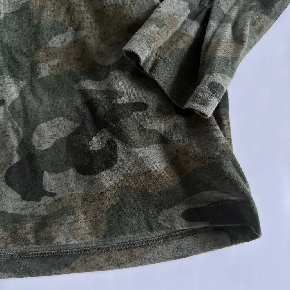 Old Navy camo Long Sleeve Graphic T-Shirt
